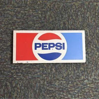 Original Vintage Pepsi Small Display Sign .jpg