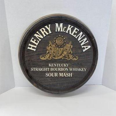 Henry Mckenna Bourbon Whiskey Wall Display .jpg