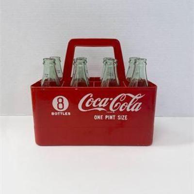 Vintage Coca-Cola Carrier & Bottles .jpg