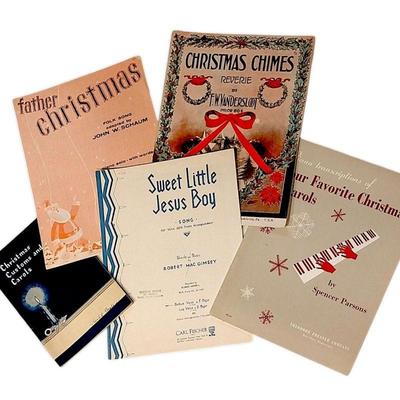 Set of Vintage Sheet Music / Folios