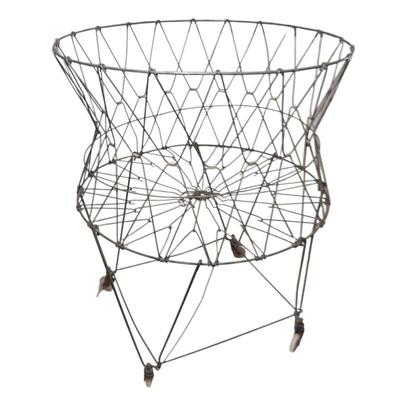 Antique / Primative French Wire Laundry Basket