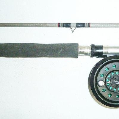 Fiberglass fishing rod, Shakespeare reel