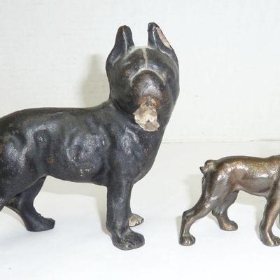several vintage dog lots