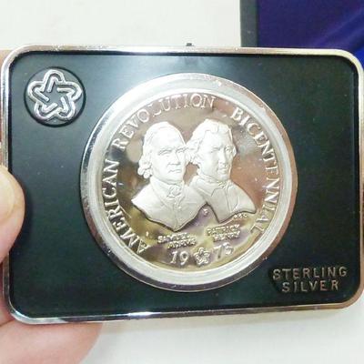 Sterling Silv ingot medals