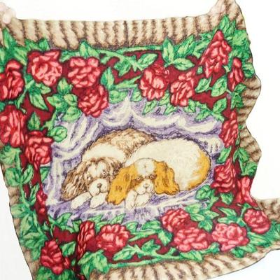 early horse hair buggy throw