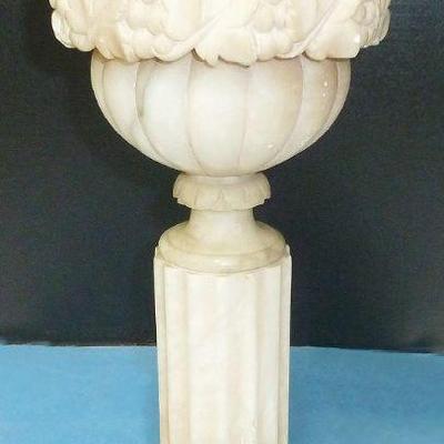 Marble table lamp