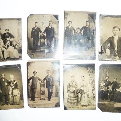 nice lot of early tin types