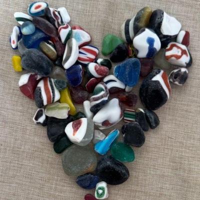 Multicolor Glass Slag Assortment #3