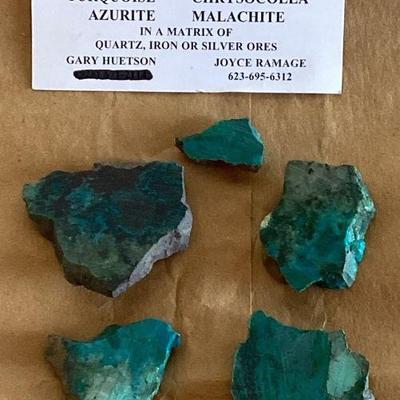 Turquoise From Reserve Bank Mine
