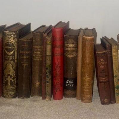 Antique And Vintage Religious Books from 19th Century (Plus A Couple Of Others)

