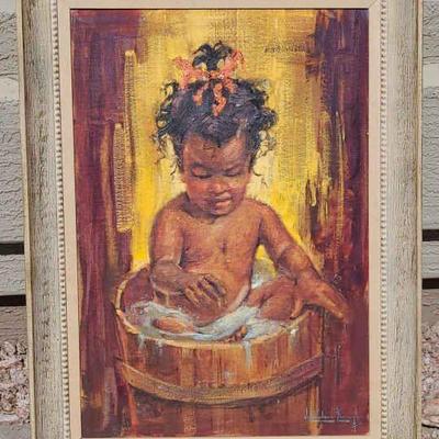John Coleman Burroughs Painting