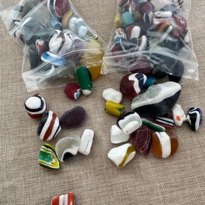 Multicolor Glass Slag #1