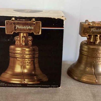 The Heritage Philadelphia Bell Decanter
