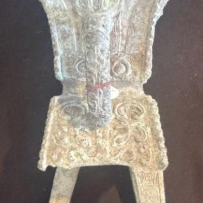 Antique Bronze (has Copper In It) incense Burner ( Found As Is)
