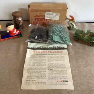 20 Mule Team Models (NIB), Vintage Buckingham Tour Car, And More
