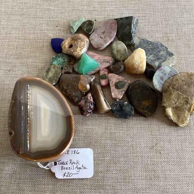 Table Rock Brazil Agate And Variety Of Gemstones
