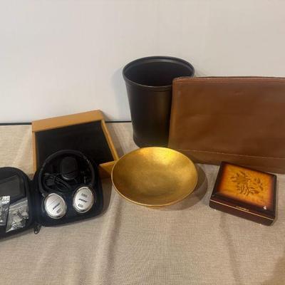 Bose Headset. Desk Items, BNY Mellon/ Pershing Laptop Case And More
