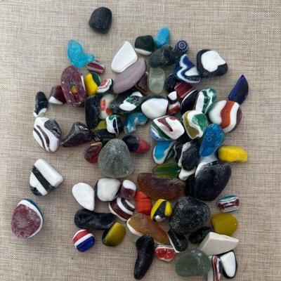 Multicolor Glass Slag #2