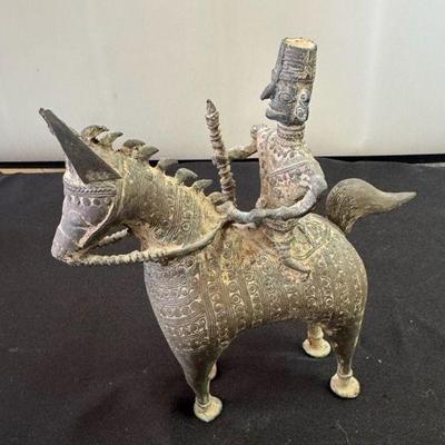 African Bronze Statue
