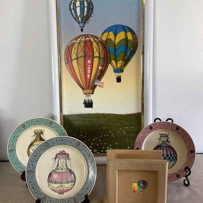 Up Up And Away The Art Affaire Work Of Art, Lillian Vernon Plates And More
