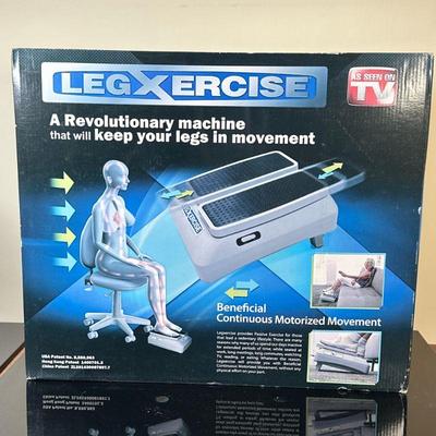 Leg Exercise (LegXercise) Movement Machine | "As Seen on TV" LegXercise motorized leg movement machine/exercise equipment.
