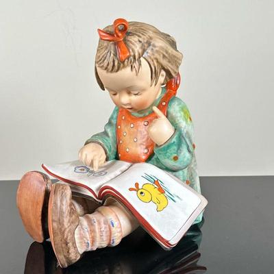 Goebel Hummel - "Bookworm" | Vintage (1964-1978) West Germany (Goebel) Hummel used as a large bookend. Marked "Hum...