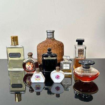(9pc) Women's Perfumes & Men's Aftershave | Collection of women's perfumes and men's aftershave from brands like...