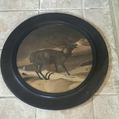 After Edwin Henry Landseer (British, 1802-1873) Print | After Edwin Henry Landseer's "The Challenge" print. Print...