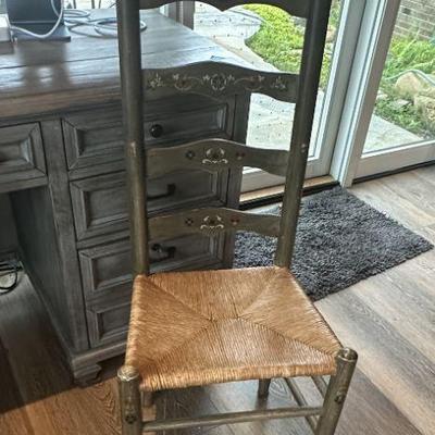 Pretty chair with painted detail