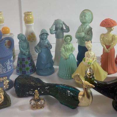 Vintage Collection Of Avon Perfume Bottles