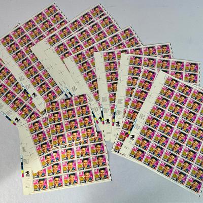 Elvis Stamps - 11+ Sheets Of Elvis $0.29 Stamps