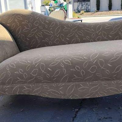 Ct856 fainting couch chaise lounge