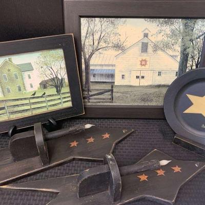 Ct733 country star decor