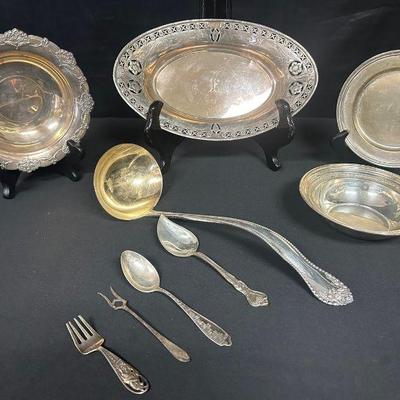 Ct913v sterling silver dishes and ware