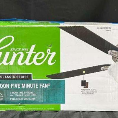Ct825 hunter ceiling fan