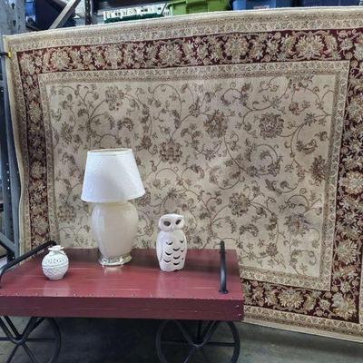 Ct770 rug coffee table, decor