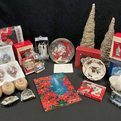 Ct777 christmas thomas kinkade lenox & princess house collectibles
