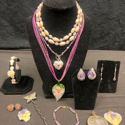 Ct972 purple and pearls