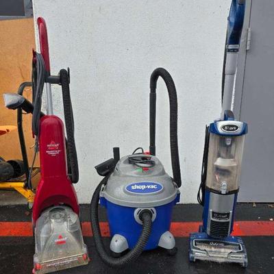 Ct781 vacuum lot shop vac, bissel, and shark
