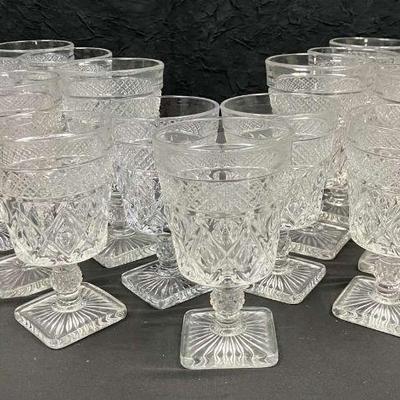 Ct823 vintage imperial glass