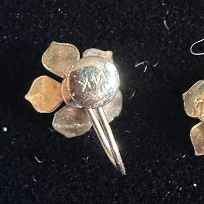 14k marking on earrings 