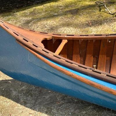 1927 HW Old Town Canoe 