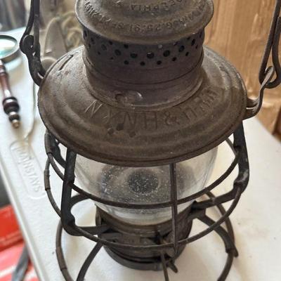 Railroad lantern New York, New Haven Hartford