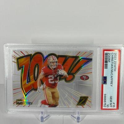 Christian McCaffrey PSA 10