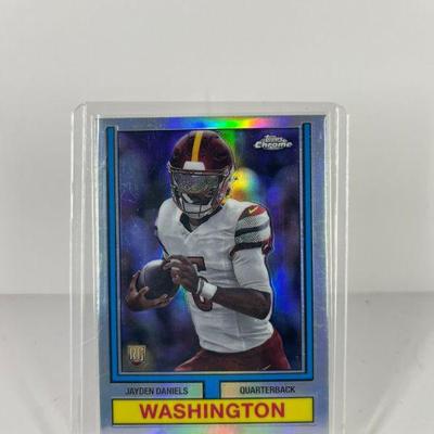 Jayden Daniels Silver Prizm Rookie