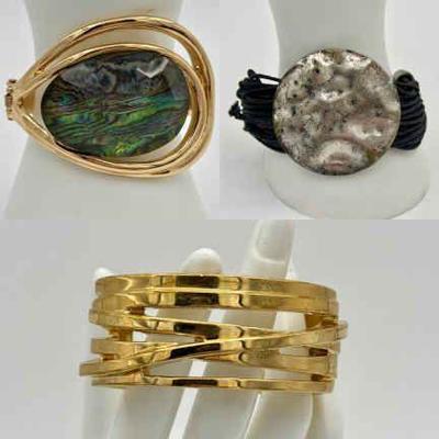 (3) Statement Bracelets Feat. Ann Taylor & RLM
