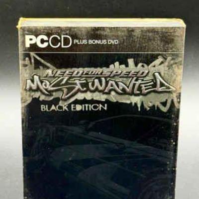 PC CD Need For Speed Most Wanted Black Edition
