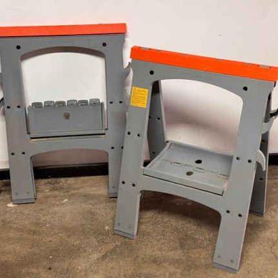 (2) Amazon Basics Table Saw Horses
