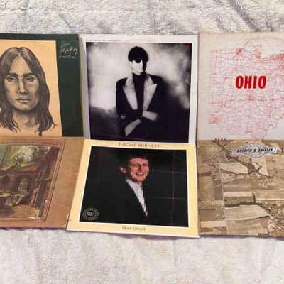 (6) Albums Feat - T Bone Burnett And Jackson Browne
