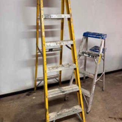 (2) Aluminum Ladders
